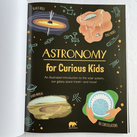 Astronomy for Curious Kids An Illustrated Introduction to the Solar System - Picture 2 of 8